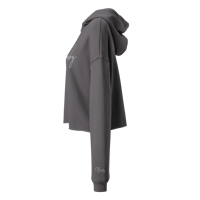 Image 2 of ‘BABY’ Embroidered Crop Hoodie