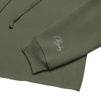 Image 12 of ‘BABY’ Embroidered Crop Hoodie