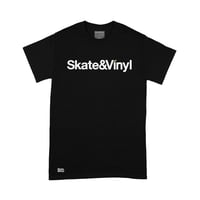 Logo Tee - Skate&Vinyl - Black 
