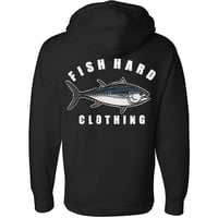 Image 1 of No Draw String Bluefin Tuna Hoodie