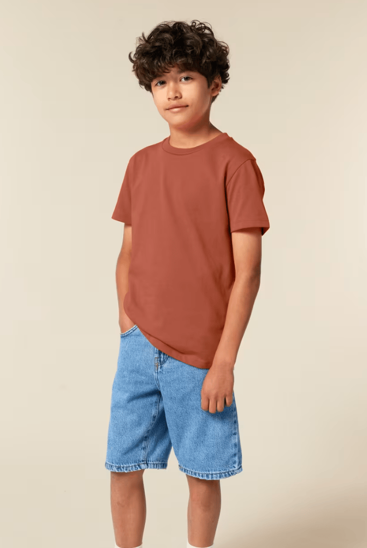Image of Summer Sprinkle Tee, Wilderness Wanderer - Heritage Brown
