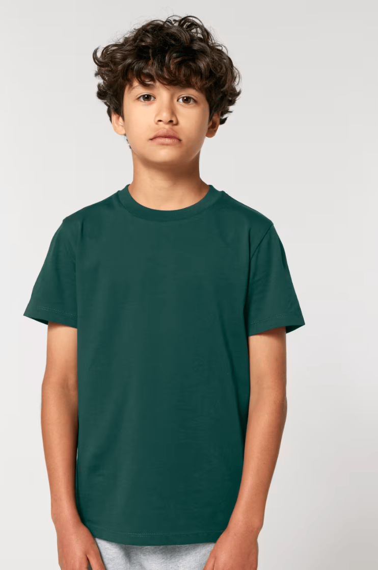 Image of   Summer Sprinkle Tee, Beside The Sea - Glazed Green