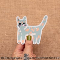 Kitty City Sticker - Dilute Tortie Kitty