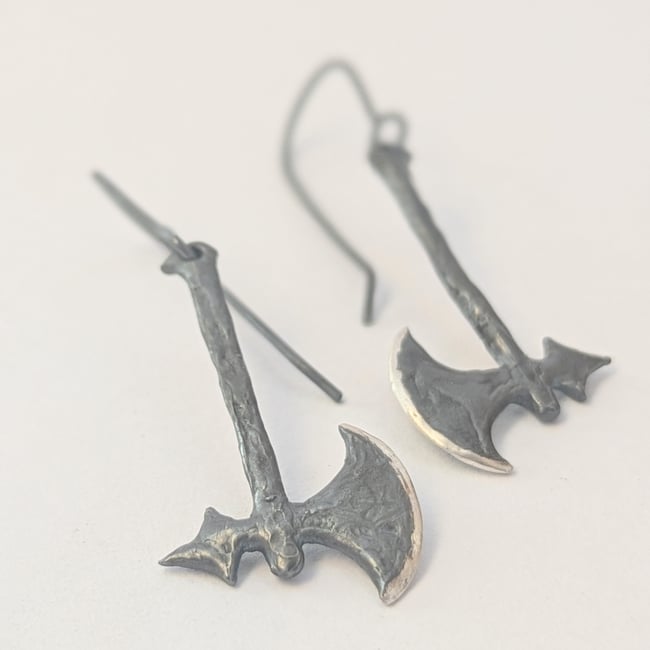 Battle Axe Earrings 