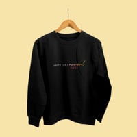 Image 2 of HAPPY LIKE A FUNERAL PARTY - FELPA