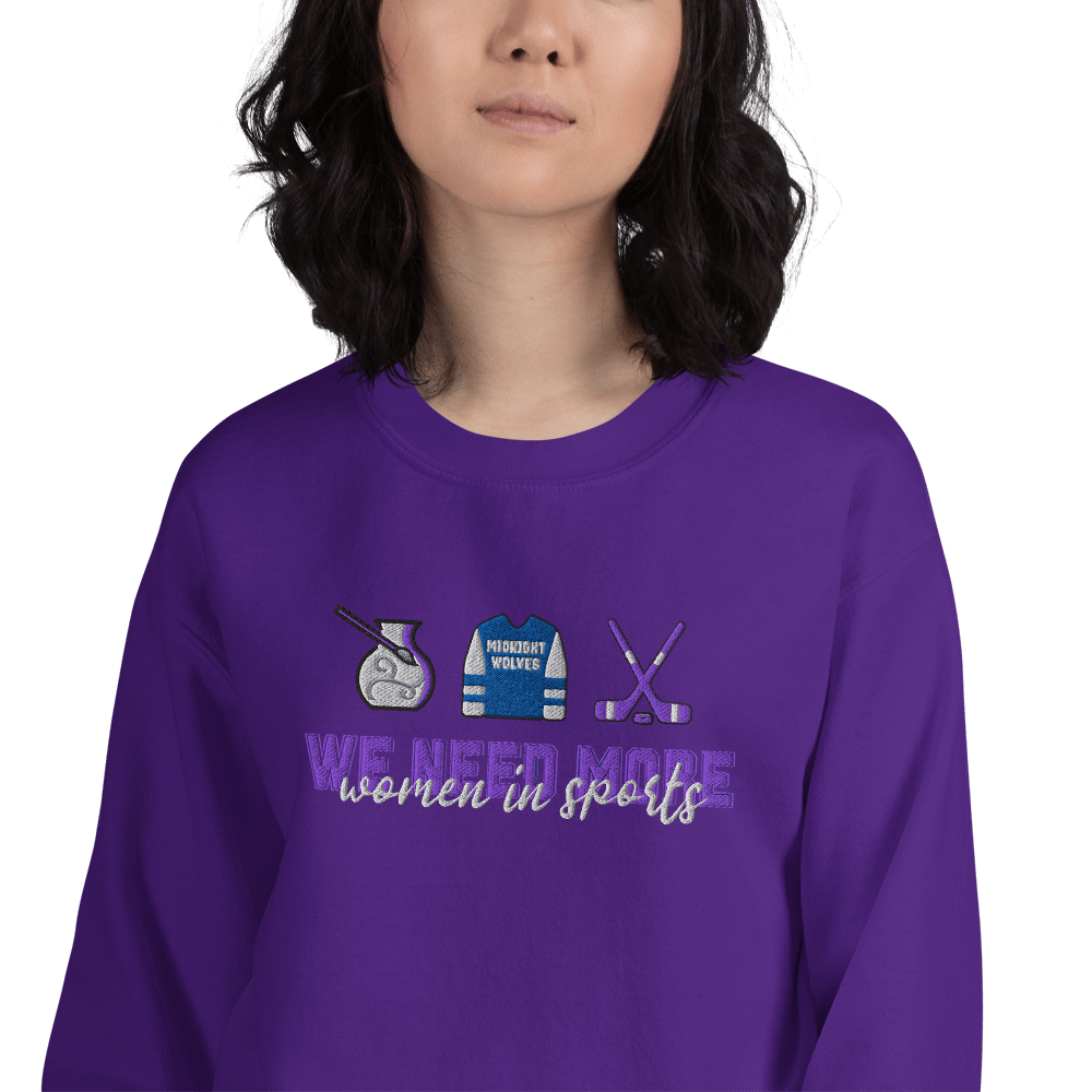 Image of Isabella embroidery Unisex Sweatshirt