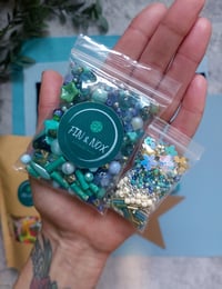 Image 3 of DEEP TEAL TOP-UP KIT for Embellished Star Ornament 