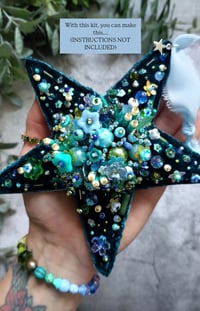 Image 5 of DEEP TEAL TOP-UP KIT for Embellished Star Ornament 