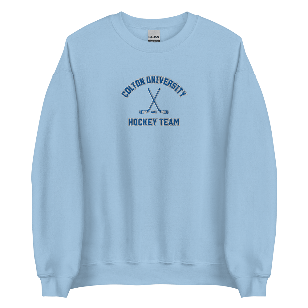 Image of Officially licensed Colton university embroidered Unisex Sweatshirt