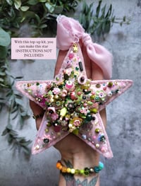 Image 5 of PINK & Green TOP-UP Kit for Embellished Star Ornament 
