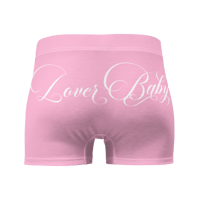 Image 4 of ‘LOVER BABY’ Pink Boxer Briefs