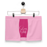 Image 1 of ‘LOVER BABY’ Pink Boxer Briefs