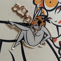 Image 1 of “you can leave your hat on” keychain #2 