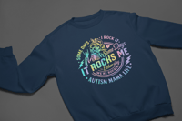 Image 2 of Autism Mama Life Crewneck