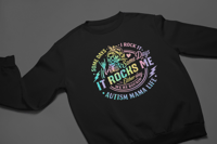 Image 1 of Autism Mama Life Crewneck