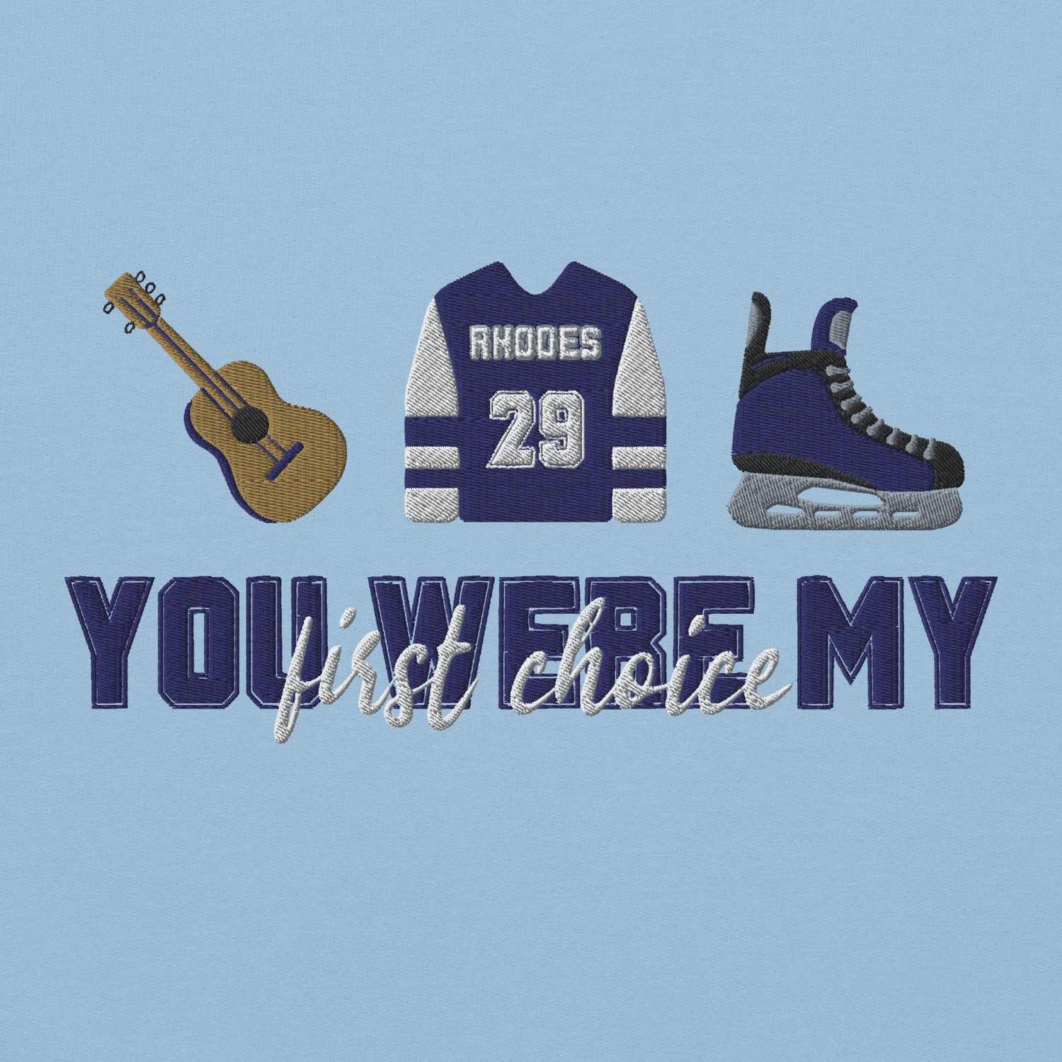 Image of Officially licensed Austin embroidered Unisex Sweatshirt