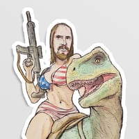 Image 3 of Asmongold sticker pack (x6)