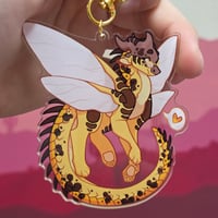 Image 3 of Cricket Double Sided Keychain