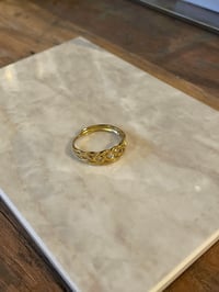 Image 1 of Braided Ring Stainless Steel - No. 16