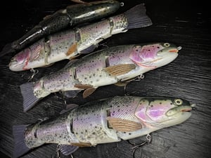 Image of 10.5” 4 Piece Cali Girl (Purple Flash Trout)