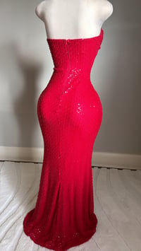 Image 7 of Nicole sequin maxi dress