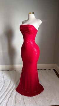 Image 3 of Nicole sequin maxi dress