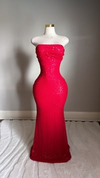 Image 2 of Nicole sequin maxi dress