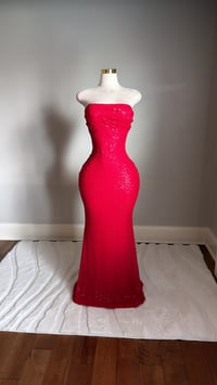 Image 1 of Nicole sequin maxi dress