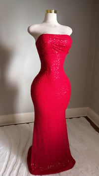 Image 4 of Nicole sequin maxi dress