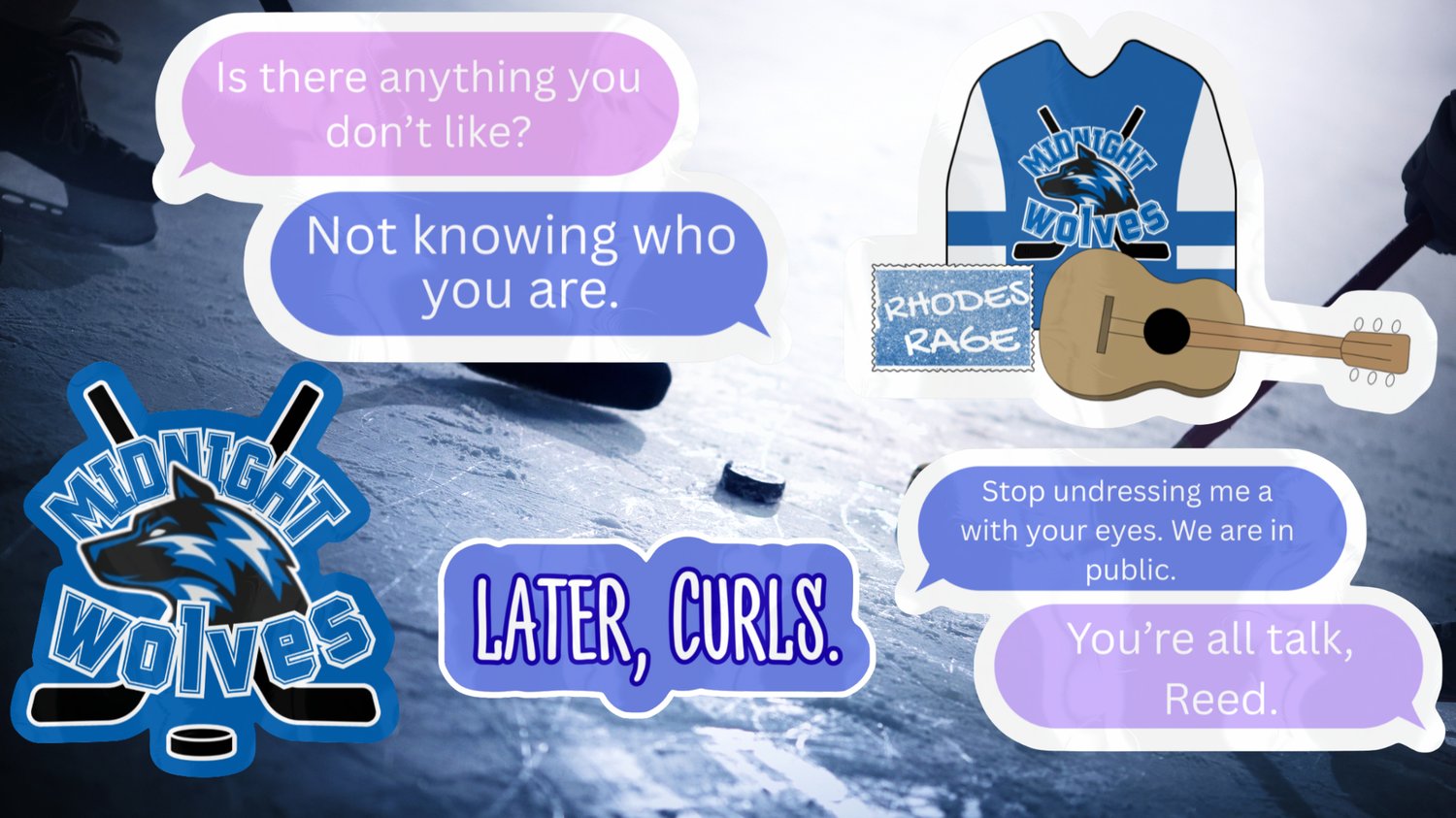 Image of Officially licensed rule breaker and play maker mega pack 26 vinyl stickers 