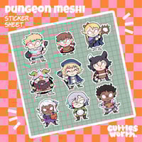Dungeon Meshi Stickersheet