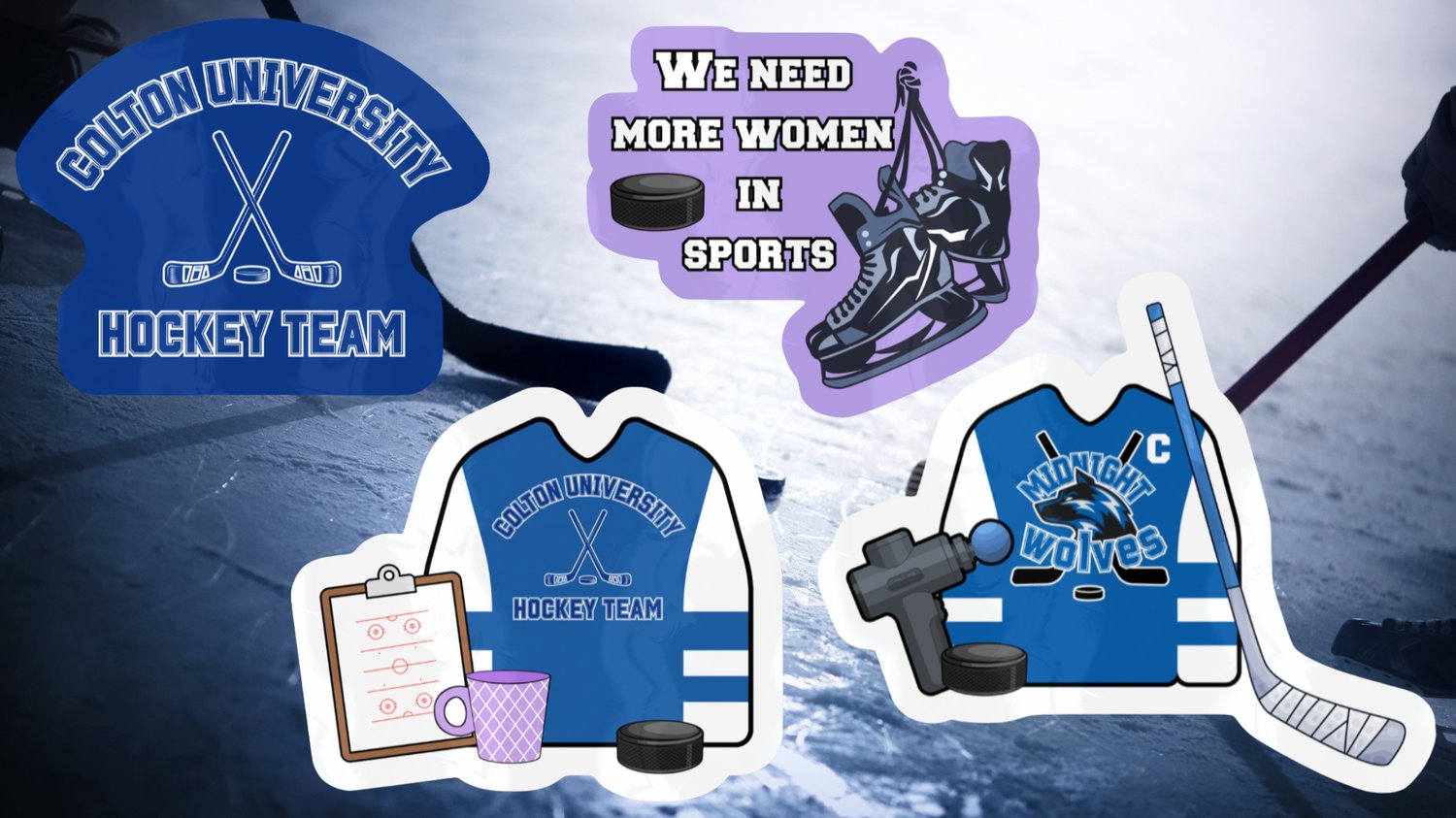 Image of Officially licensed rule breaker and play maker mega pack 26 vinyl stickers 