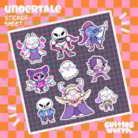 Undertale Stickersheet