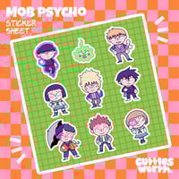 Mob Psycho Stickersheet