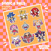 Sonic Stickersheet