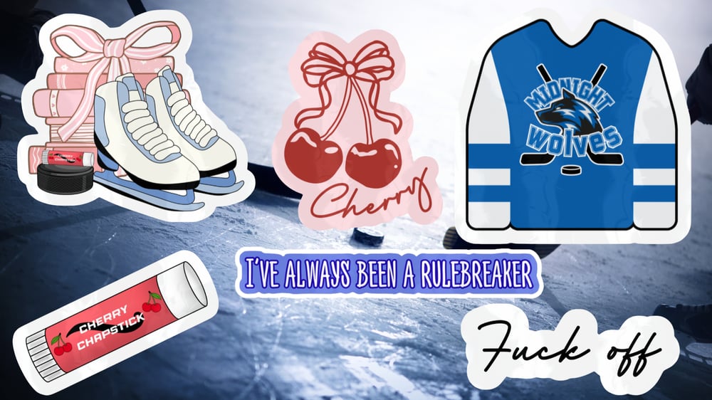 Image of Officially licensed rule breaker and play maker individual vinyl sticker