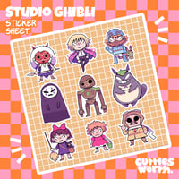 Studio Ghibli Stickersheet