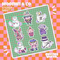 Moomin Stickersheet