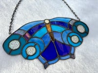 Image 2 of Butterfly Stained Glass Suncatcher