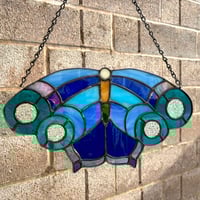 Image 3 of Butterfly Stained Glass Suncatcher