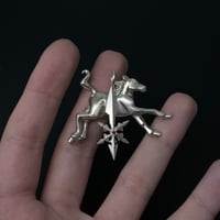 Image 1 of horse dagger necklace