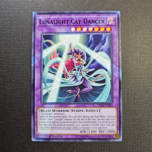 Image of Lunalight Cat Dancer Sunbleached Card Experiment (spot bleaching breakout)