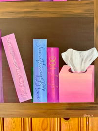 Image 5 of Large Bookshelf Acrylic on Canvas