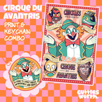 Cirque du Avantris Print and Keychain Combo