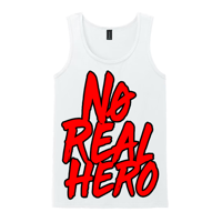 Red logo unisex tank top