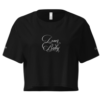 Image 13 of ‘LOVER BABY’ Embroidered Crop Top
