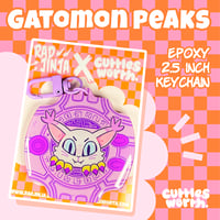 Gatomon Digivice Keychain