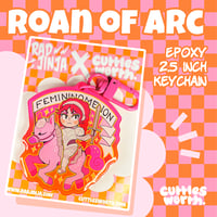 Roan of Arc Keychain