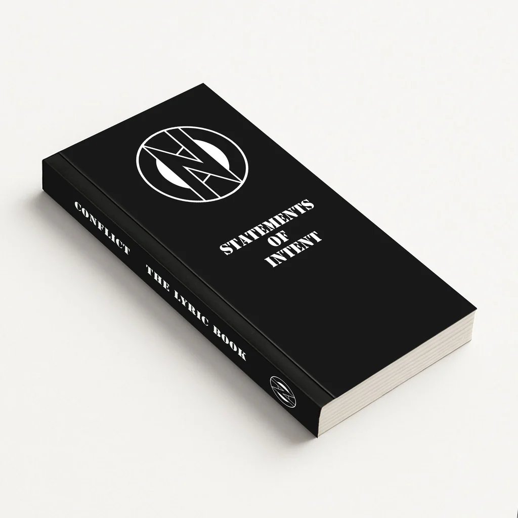 Image of Conflict - Statements Of Intent - The Lyric Book - Second Edition