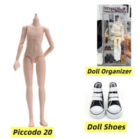 Image 4 of Custom Anime Doll Head [Compatible w/ 1/6 Bodies: Piccodo 20, Obitsu 22/24, YMY 23/25]
